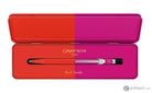 Caran d’Ache 849 Paul Smith 4 Ballpoint Pen in Warm Red/Melrose Pink Pen