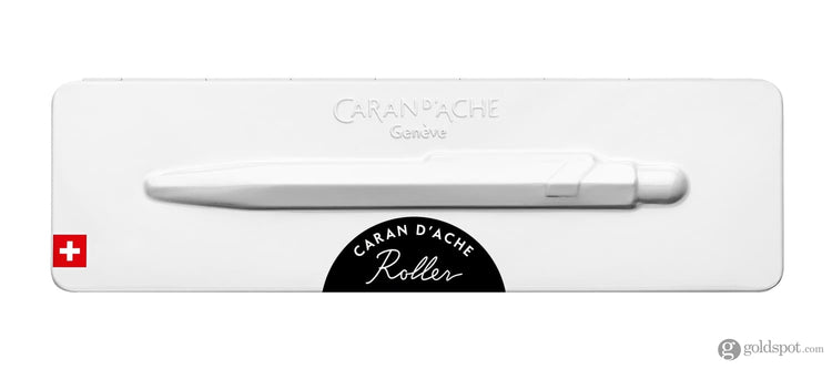 Caran d’Ache 849 Rollerball Pen in Black with Slimpack Rollerball Pen