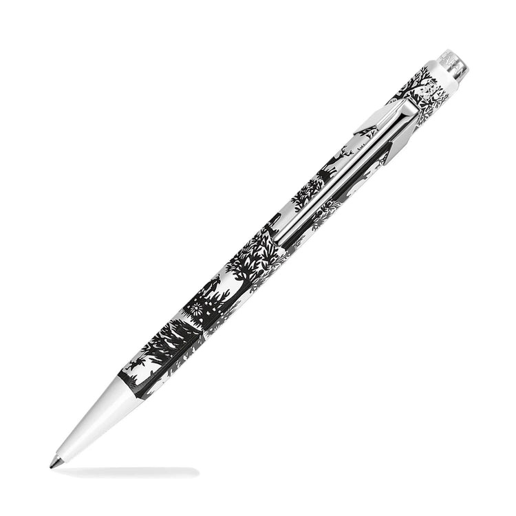 Caran dAche 849 Totally Swiss Ballpoint Pen in Paper Cutout Ballpoint Pen