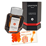 Caran d'Ache Chromatics Bottled Ink in Electric Orange - 50 mL