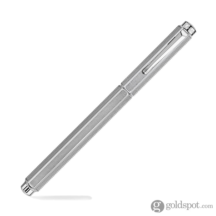 Caran d’Ache Ecridor Fountain Pen in Maille Milanaise Silver Plated Fountain Pen
