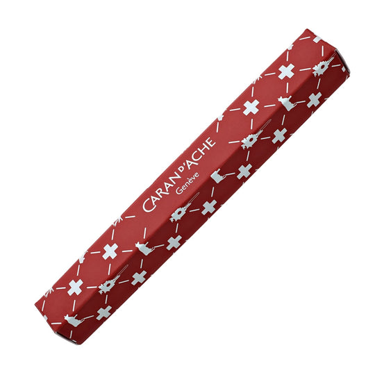 Caran d'Ache Empty Swiss Cardboard Box Fits 844/849 Metal Pen in Red