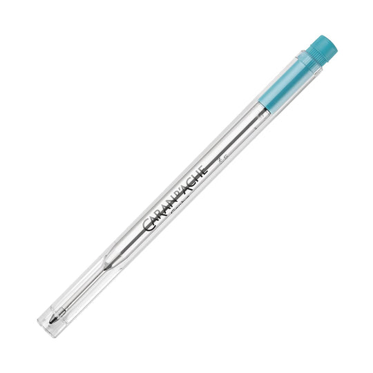 Caran d'Ache Goliath Ballpoint Pen Refill in Turquoise - Medium Point