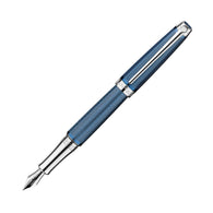 Caran d'Ache Léman Fountain Pen in Grand Bleu - 18K Gold