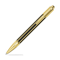 Caran d'Ache Varius Ballpoint Pen in Chinablack & Gold