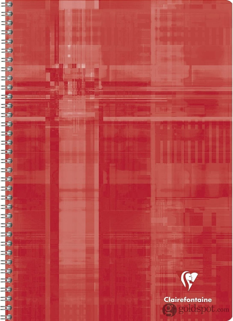 Clairefontaine Wirebound Graph Notebook in Assorted Colors - 6 x 8.25 Notebook