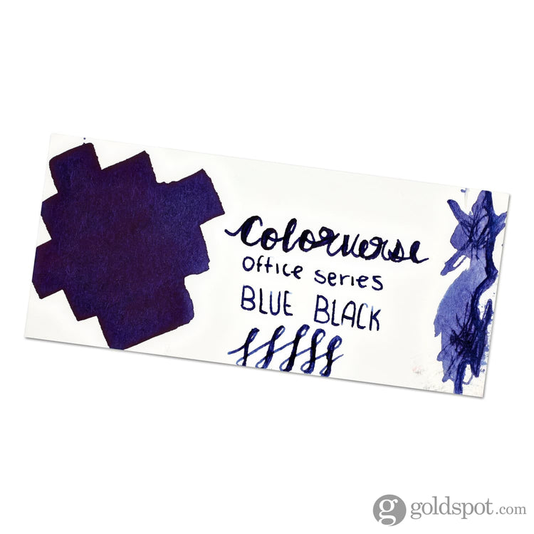Colorverse Office Series Bottled Ink in Blue Black - 30mL Bottled Ink