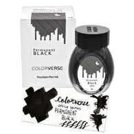 Colorverse Office Series Bottled Ink in Permanent Black - 30mL