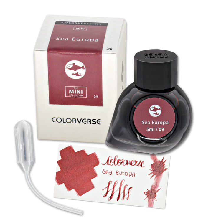 Colorverse Spaceward Mini Bottled Ink in Sea Europa - 5mL Bottled Ink