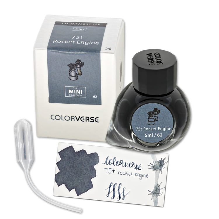 Colorverse Special Edition Mini Bottled Ink in 75t Rocket Engine - 5mL Bottled Ink