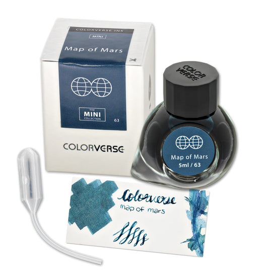 Colorverse The Red Planet Mini Bottled Ink in Map of Mars - 5mL