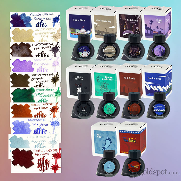 Colorverse USA Special Bottled Ink in Illinois (Chi -Town) - 15mL Bottled Ink