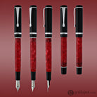 Conklin Duragraph Fountain Pen in Red Nights Fountain Pen