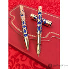 Conklin Endura Deco Crest Ballpoint Pen in Blue with Rosegold Trim Ballpoint Pen