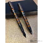 Conklin Endura Deco Crest Fountain Pen in Orange with Gunmetal Trim Fountain Pen