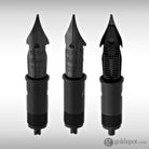 Conklin Fountain Pen in Stainless Steel Black - Omniflex Nib Fountain Pen