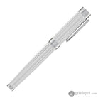 Conklin Herringbone Signature Fountain Pen in Silver Fountain Pen