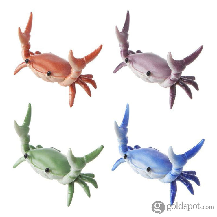 Crab Pen Holder in Green Accessory