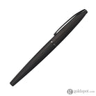 Cross ATX Rollerball Pen in Brushed Black PVD with Etched Diamond Pattern Pen
