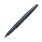 Cross ATX Rollerball Pen in Sandblasted Dark Blue PVD with Etched Diamond Pattern Rollerball Pen