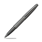 Cross ATX Rollerball Pen in Sandblasted Titanium Gray PVD with Etched Diamond Pattern Rollerball Pen