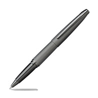 Cross ATX Rollerball Pen in Sandblasted Titanium Gray PVD with Etched Diamond Pattern