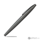 Cross ATX Rollerball Pen in Sandblasted Titanium Gray PVD with Etched Diamond Pattern Rollerball Pen