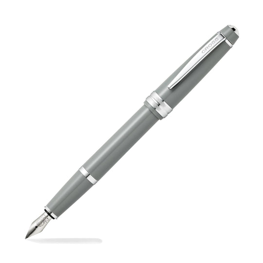 Cross Bailey Light Fountain Pen in Polished Gray Resin