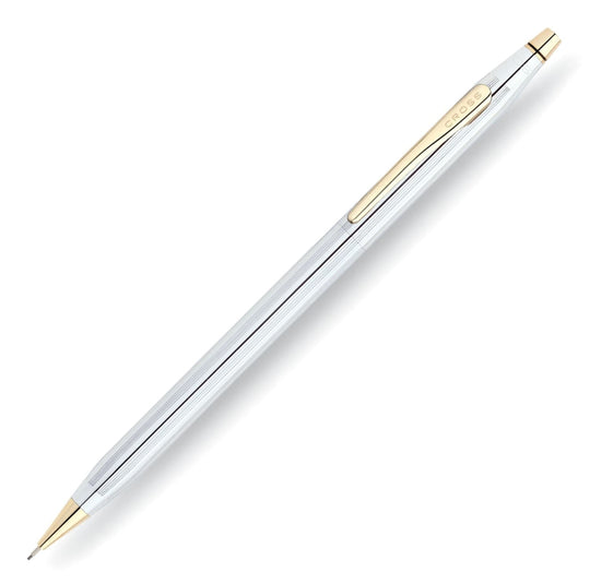Cross Classic Century Medalist Mechanical Pencil in Chrome with Gold Trim - .7mm