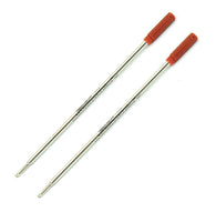 Cross Soft Roll Ballpoint Pen Refill in Brown - Medium Point - Pack of 2