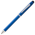 Cross Tech 3+ Multi Functional Pen in Metallic Blue with Chrome Trim Multi-Function Pen