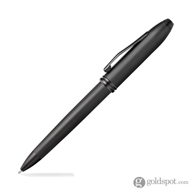 Cross Townsend Ballpoint Pen in Black Micro Knurl Ballpoint Pen