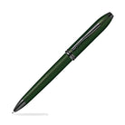 Cross Townsend Ballpoint Pen in Green PVD Micro Knurl Ballpoint Pen