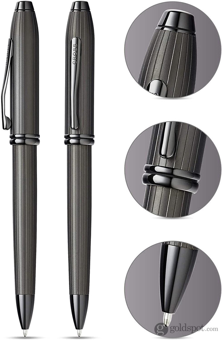 Cross Townsend Ballpoint Pen in Matte Black Ballpoint Pen