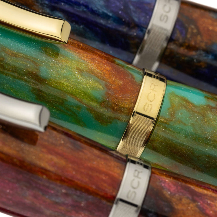 Scribo La Dotta Fountain Pen in Valverde Diamondcast Fountain Pen