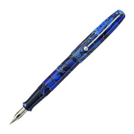 Desiderata Soubriquet Fountain Pen in Sapphire - Flexible Zebra G Nib