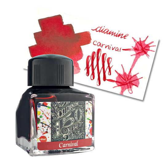 Diamine 150th Anniversary Bottled Ink in Carnival - 40 mL