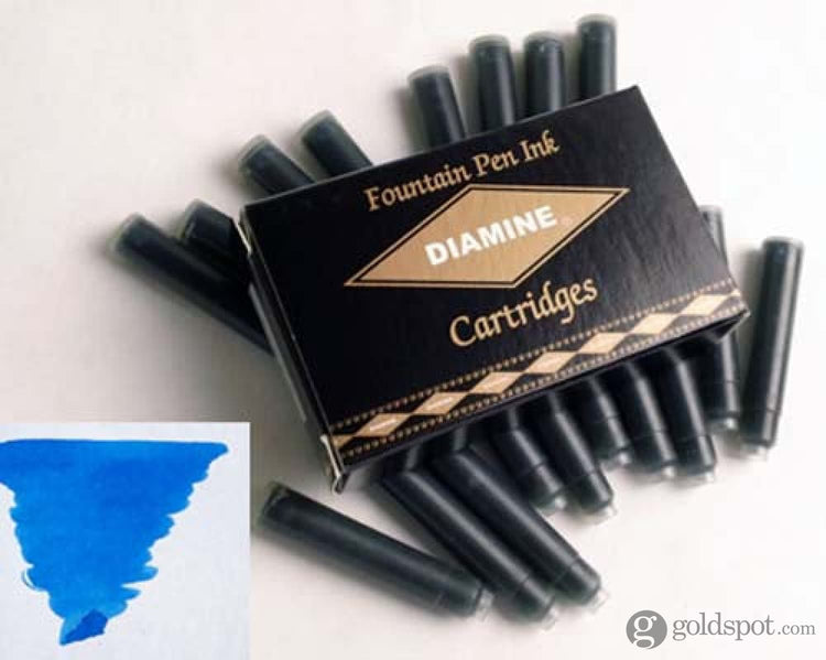 Diamine Bottled Ink and Cartridges in Royal Blue Cartridges Bottled Ink