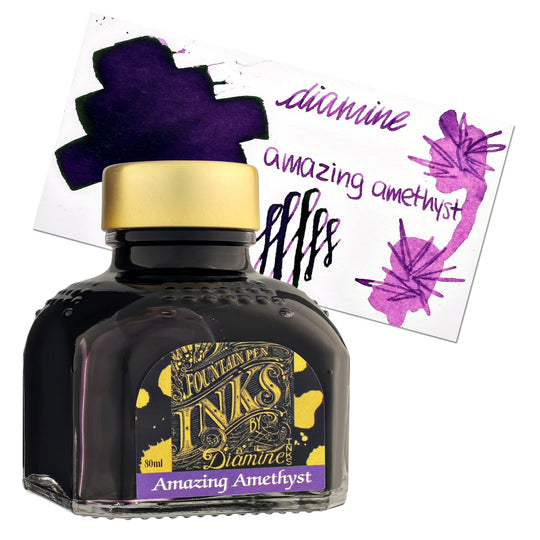 Diamine Bottled Ink in Amazing Amethyst