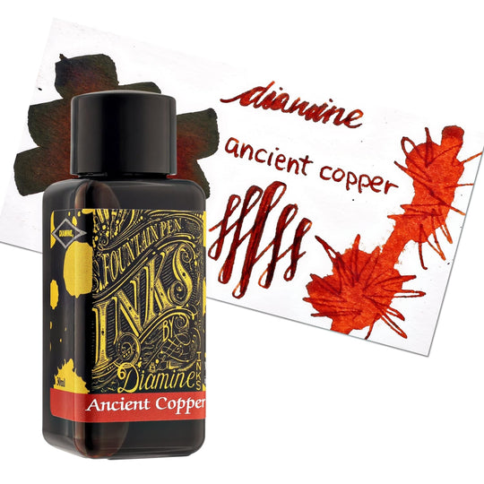 Diamine Bottled Ink in Ancient Copper