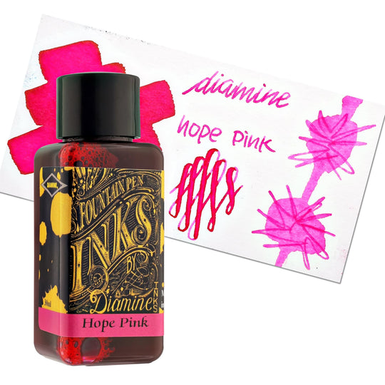 Diamine Bottled Ink in Hope Pink