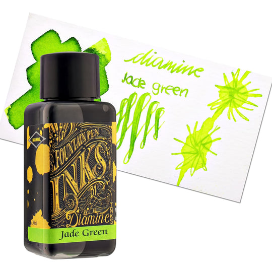Diamine Bottled Ink in Jade Green
