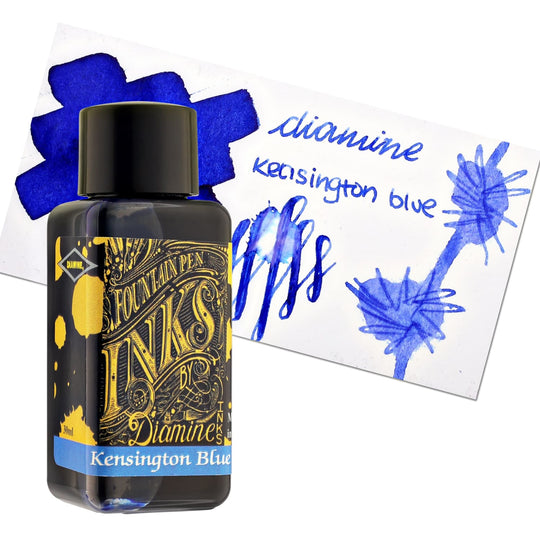 Diamine Bottled Ink in Kensington Blue