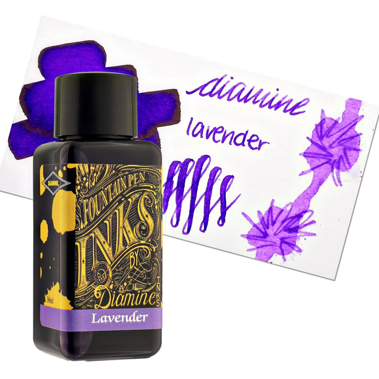 Diamine Bottled Ink in Lavender Bottled Ink