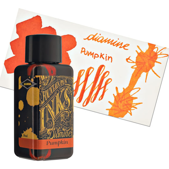 Diamine Bottled Ink in Pumpkin