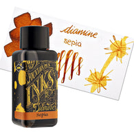 Diamine Bottled Ink in Sepia Brown