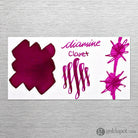 Diamine Classic Bottled Ink and Cartridges in Claret Magenta Bottled Ink