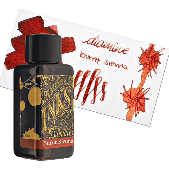 Diamine Classic Bottled Ink in Burnt Sienna