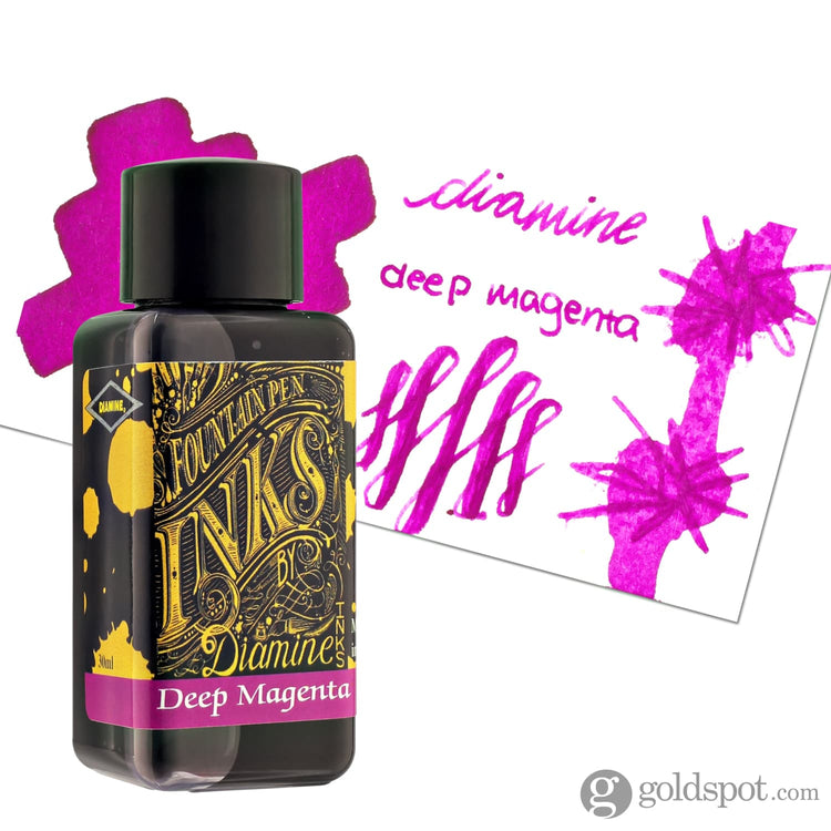 Diamine Classic Bottled Ink in Deep Magenta 30ml Bottled Ink