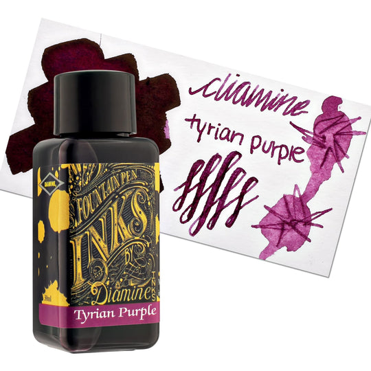 Diamine Classic Bottled Ink in Tyrian Purple